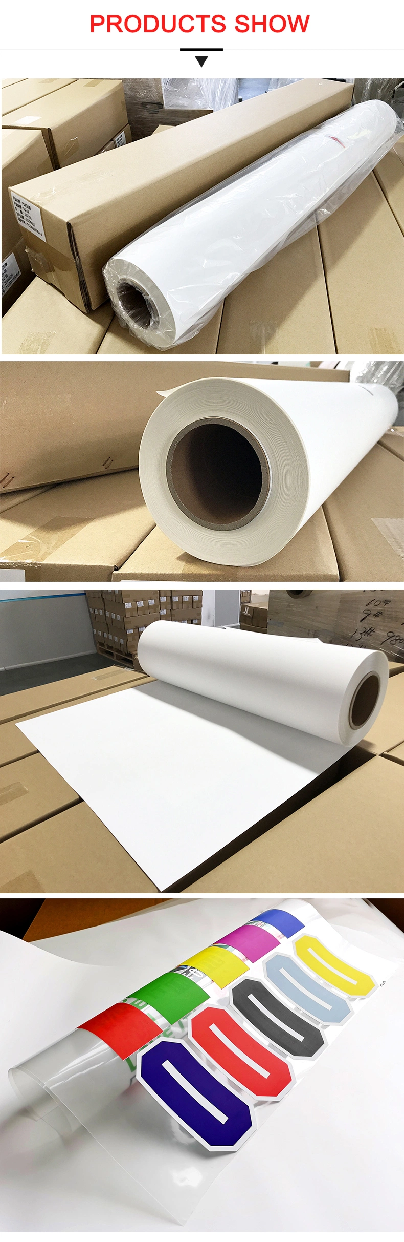 Printable Heat Transfer Vinyl for Dark Garments Use Roland, Mimaki Eco Solvent Printer