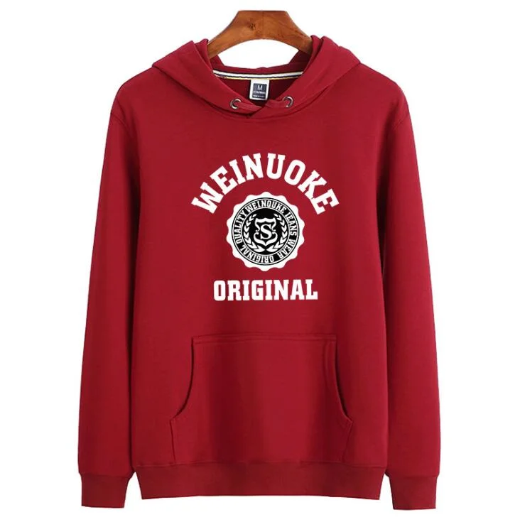 Wholesale High Quality 280GSM Fleece Winter Hoodie Print Your Own Logo Label Hoodies for Men