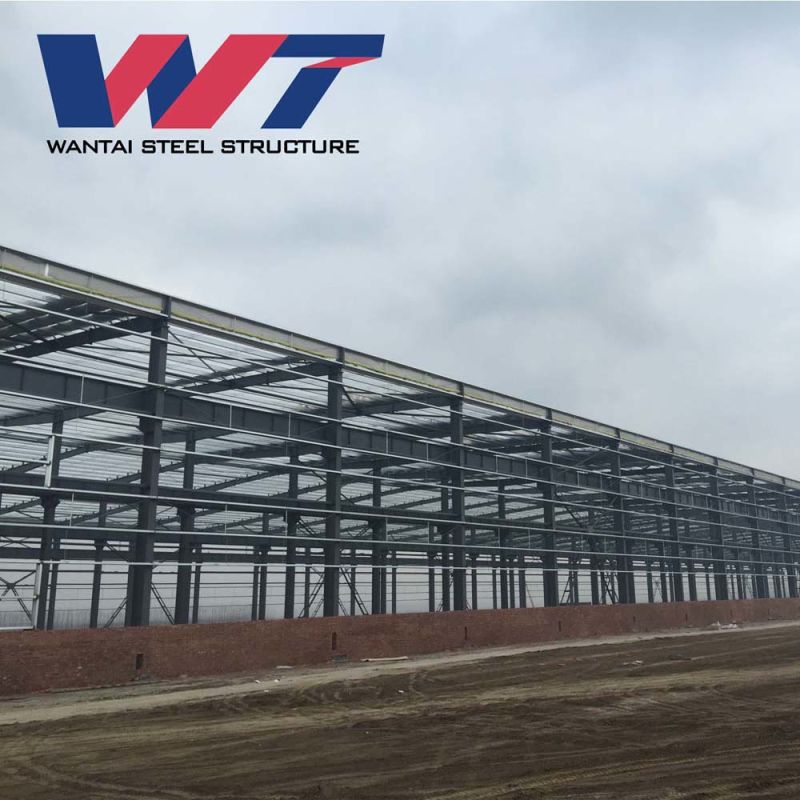 Steel Structure Construction Frame Prefabricated Modern Warehouse Prefab Metal Building