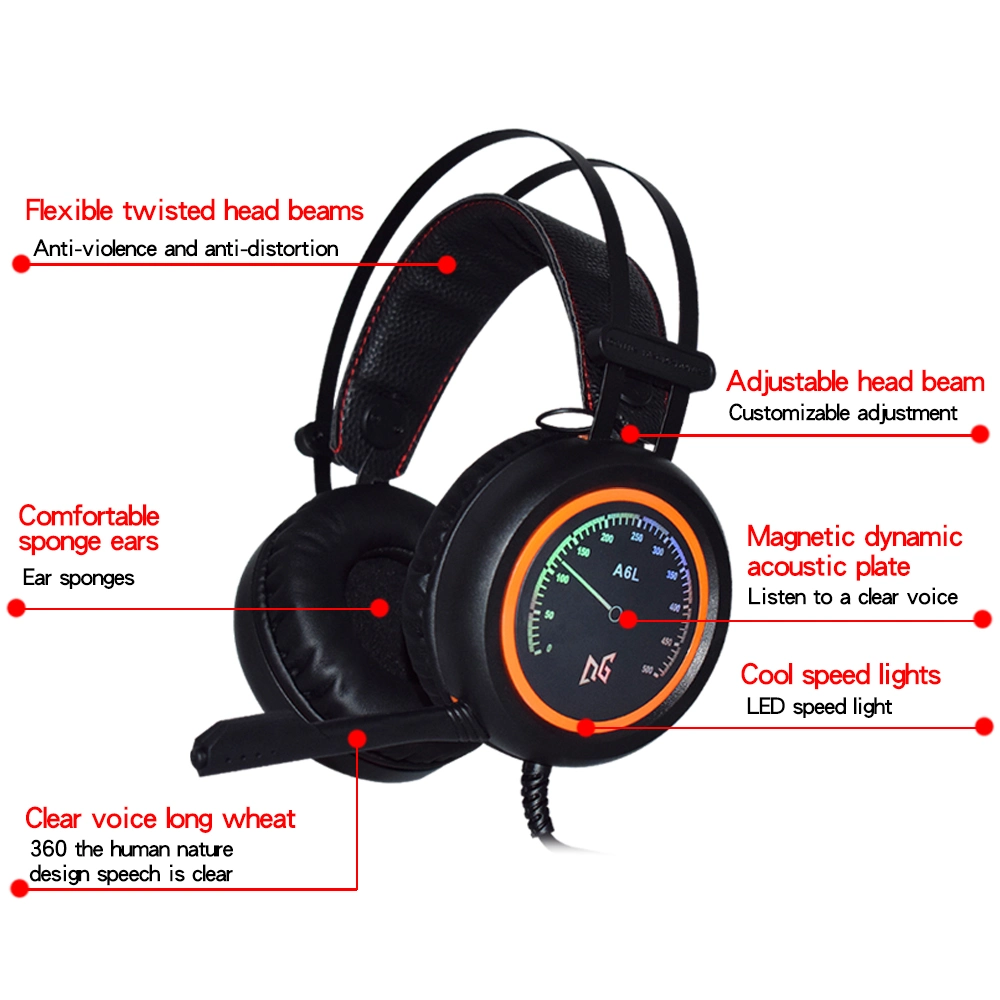 Stereo Gaming Headset PS4, Professional 3.5mm Bass Over-Ear Headphones with Mic, PC Gaming Headset with 3.5mm Plug