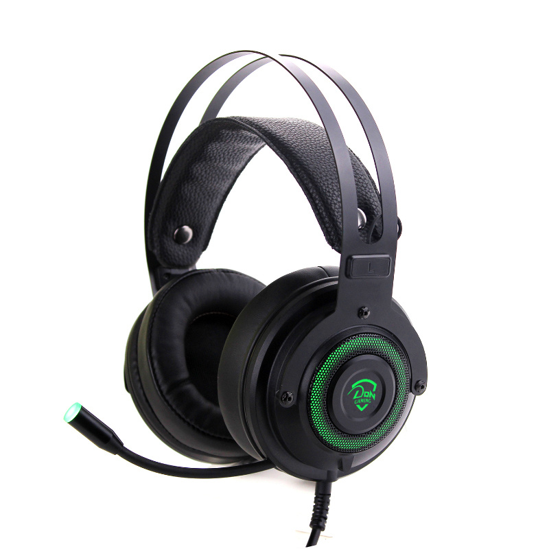 OEM PC USB Headphone Gaming Headset with Microphone for Players
