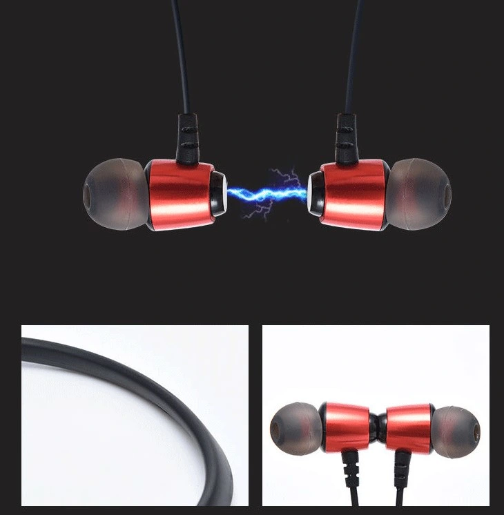 Neckband Bluetooth Wireless Earphones for Huawei Samsung Xiaomi Gaming Headset with Microphone Noise Cancelling