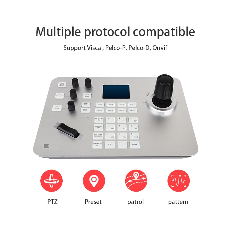 IP PTZ Controller for Video Conferencing Camera with Visca Protocol Supported