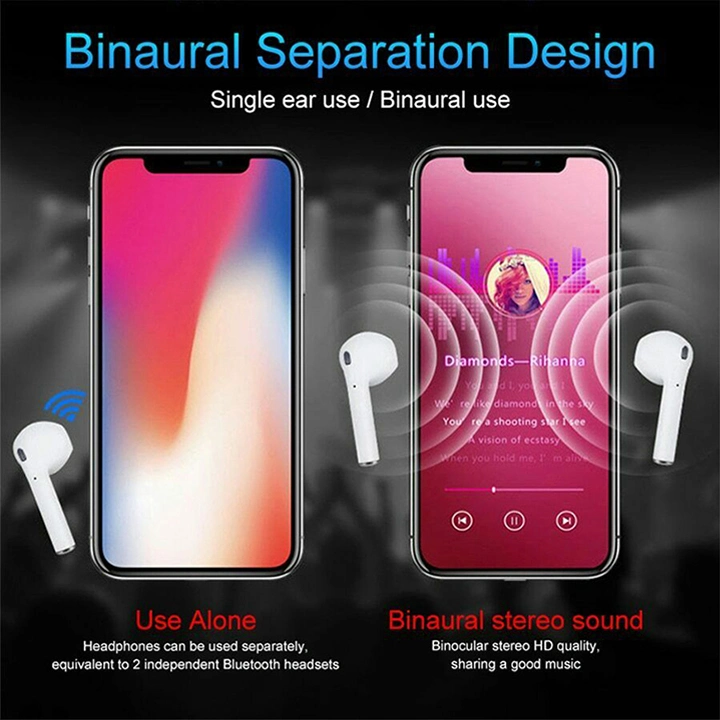 Bluetooth Wireless Noise Cancelling Headset Support Wireless Charger Earphone Sport Headphones