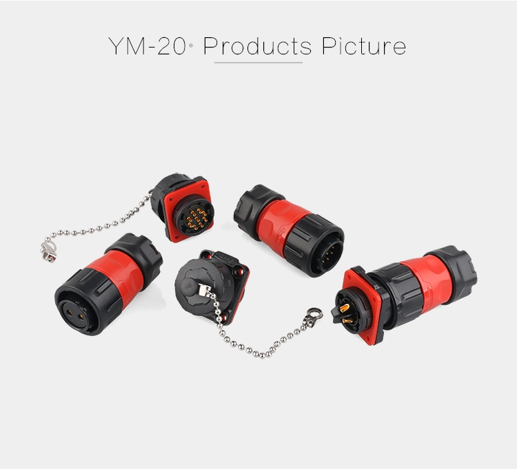 Auto Electrical Quick Disconnect Bayonet 3 Pin Power Wire Connectors Waterproof