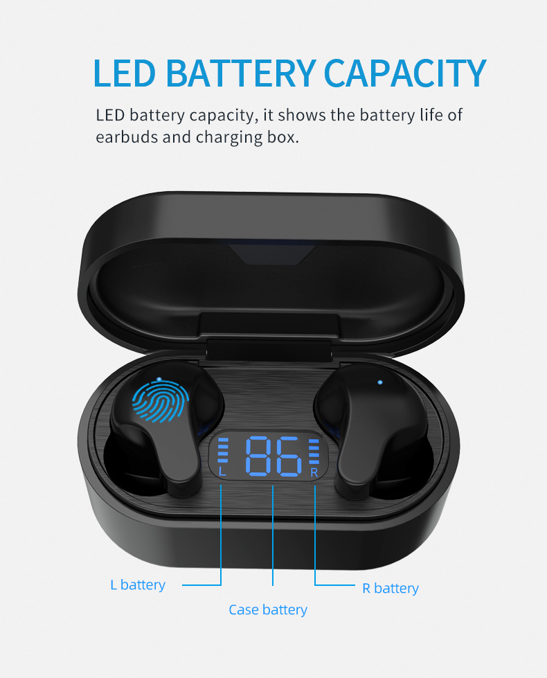 Wireles Bluetooth Earphones Headphones Earbuds Headsets Tws