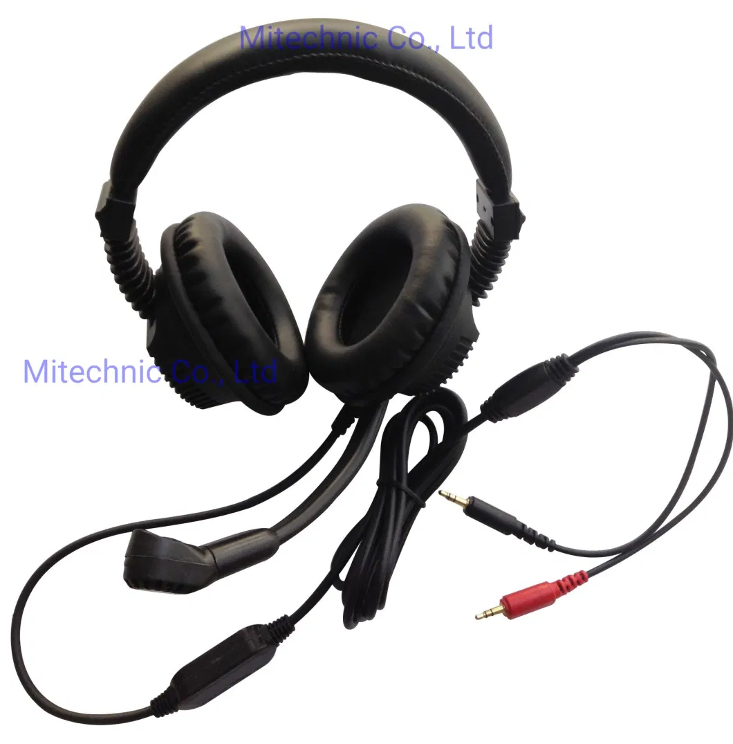 Headset 3.5mm Language Lab Headset Headphone CE Rosh OEM Available