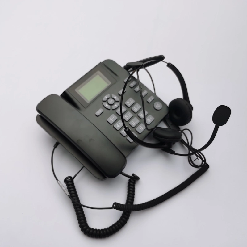 Crm 3G GSM Desk Phone with Answer Machine Support Headset