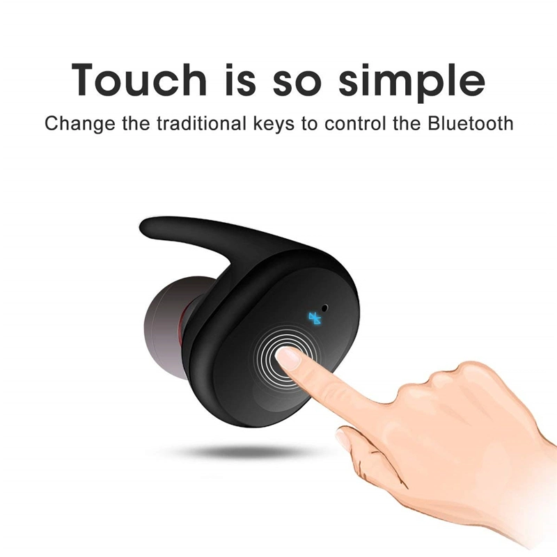 Wireless Bluetooth Headset Binaural in-Ear Headset for iPhone11 Xiaomi Huawei Mobile Phone Headset