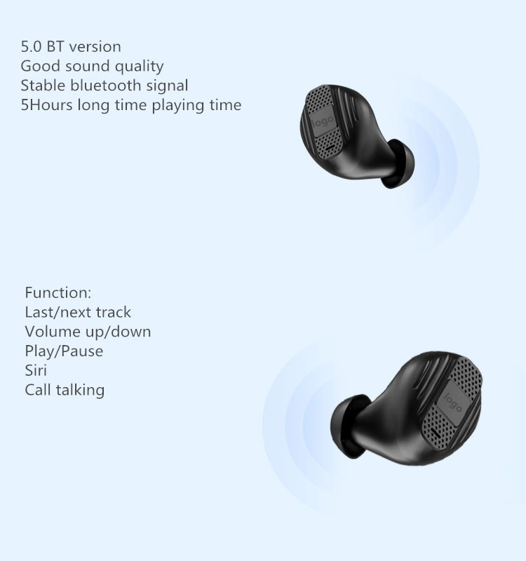 Bluetooth Headphone Earphone Earbuds Tws Teana T20p Noise Cancelling 2020 New Wireless Headsets