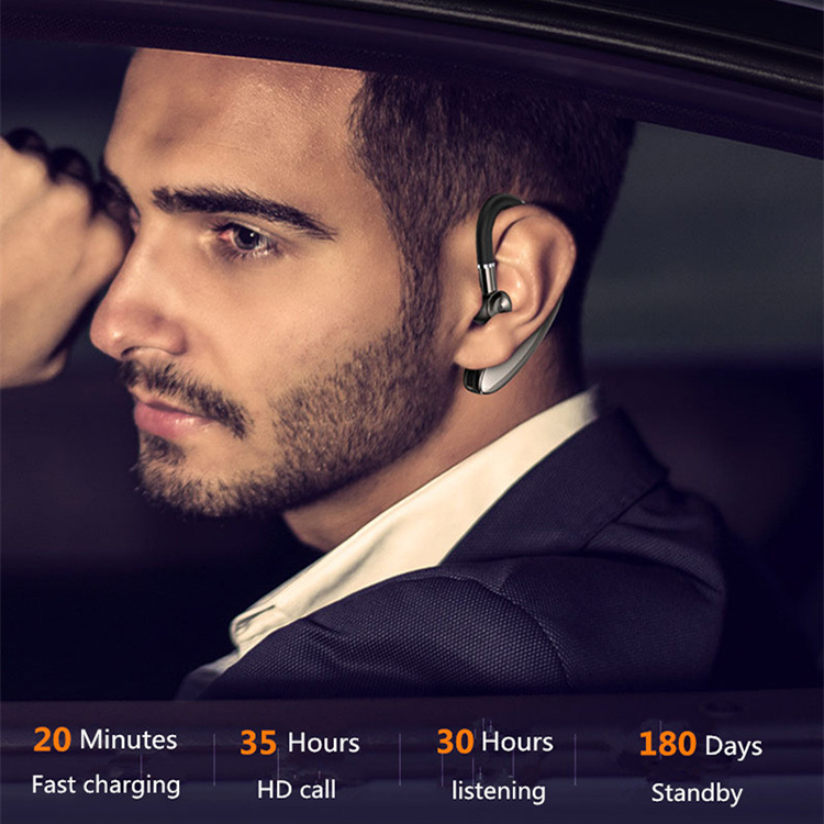 New S109 Wireless Headset Bluetooth Earphone Hands-Free Headphone Mini Earbud Earpiece