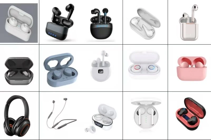 in-Ear Bluetooth Earphone Mini Wireless Sport Headsets Headphones Stereo Earbuds Noise Cancelling