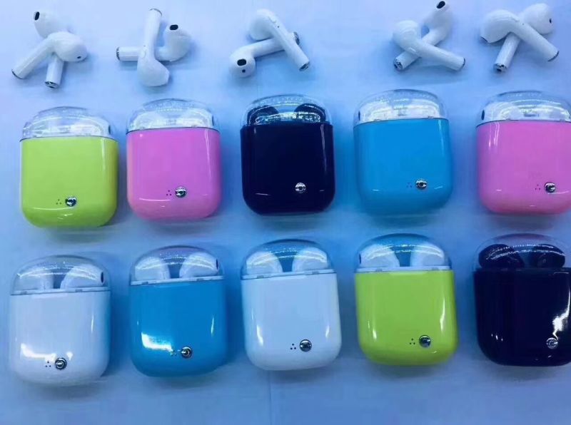Headphones I7s Plus Earbuds Wireless Headphones Sport Stereo Earphones