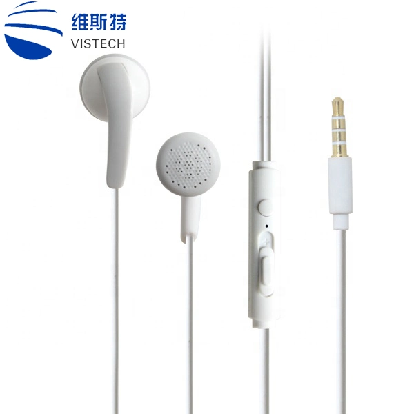 2020 Fashion Wholesale Cheap Promotion 3.5 mm Connector Mini Wired Earpiece Earphone, in Ear Headset