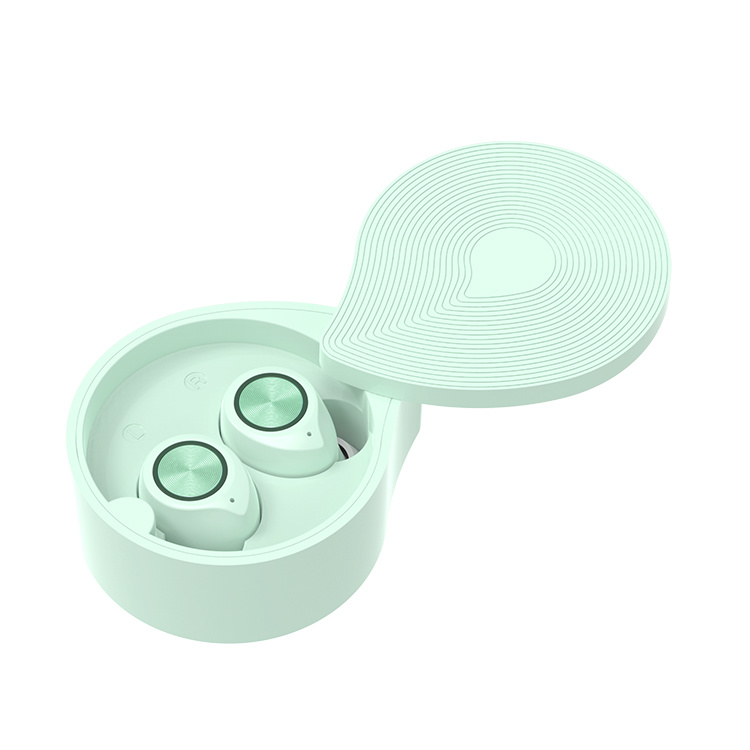 Colorful Mini Bluetooth Earphone Headphone Bass Soung Earphone with Charging Case Earphone 3D Surround Sound