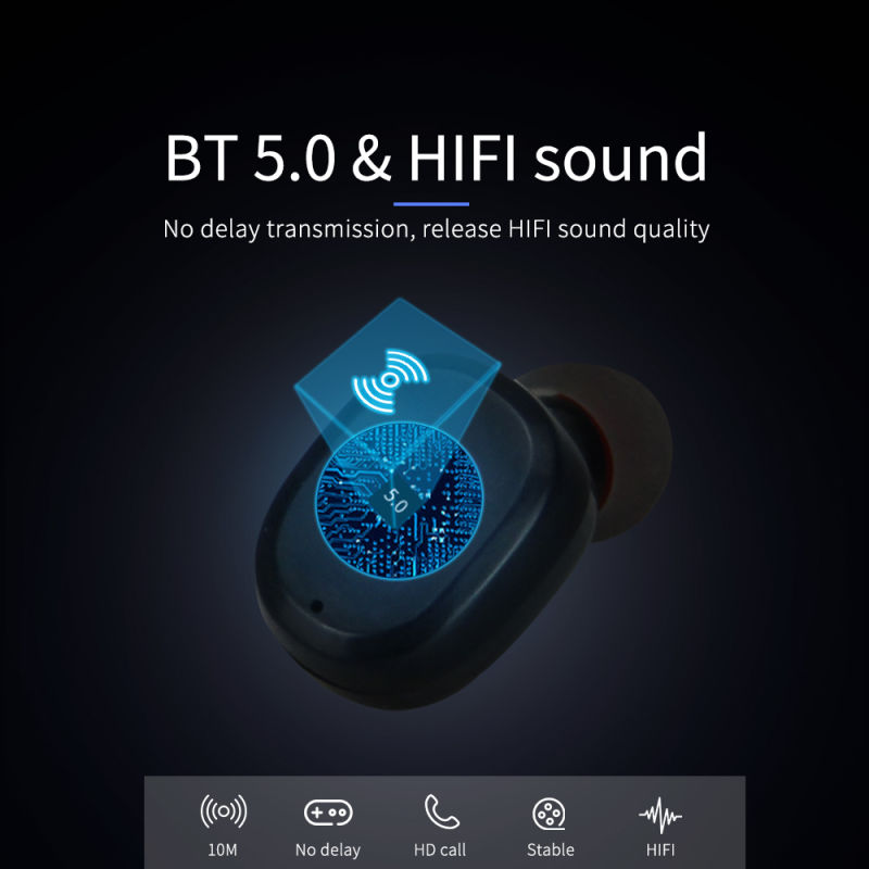 2in1 Function Portable Tws Earphone Speaker Free Switch