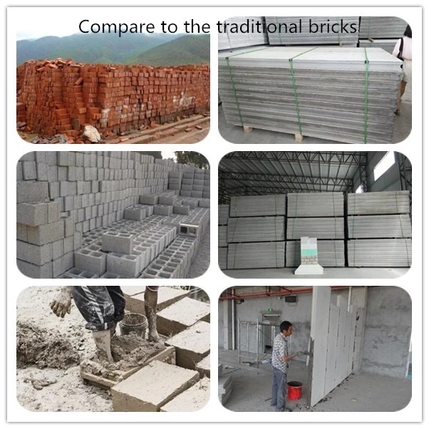 EPS Cement Sandwich Wall Panel for Erterior Wall/Interior Wall/Roof/Floor
