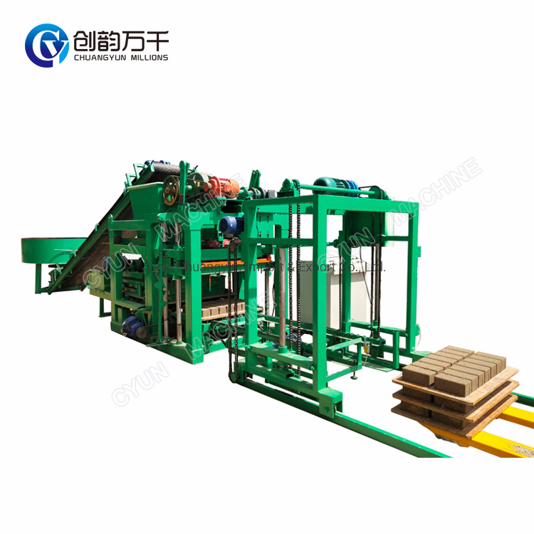Semi Automatic Cement Block Making Machinery 4-25 Cement Block Machine
