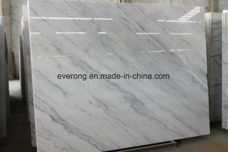High Quality Carrara White/ Guangxi White Marble Tile with Cheap Price