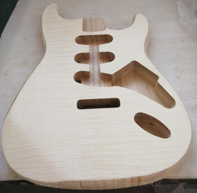 White/Black/Custom Color Painted Finished St Guitar Kit