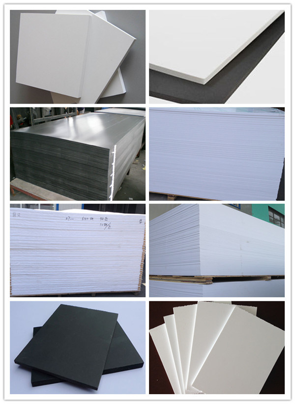 White Black Colored PVC Foam Board Sheet Supplier