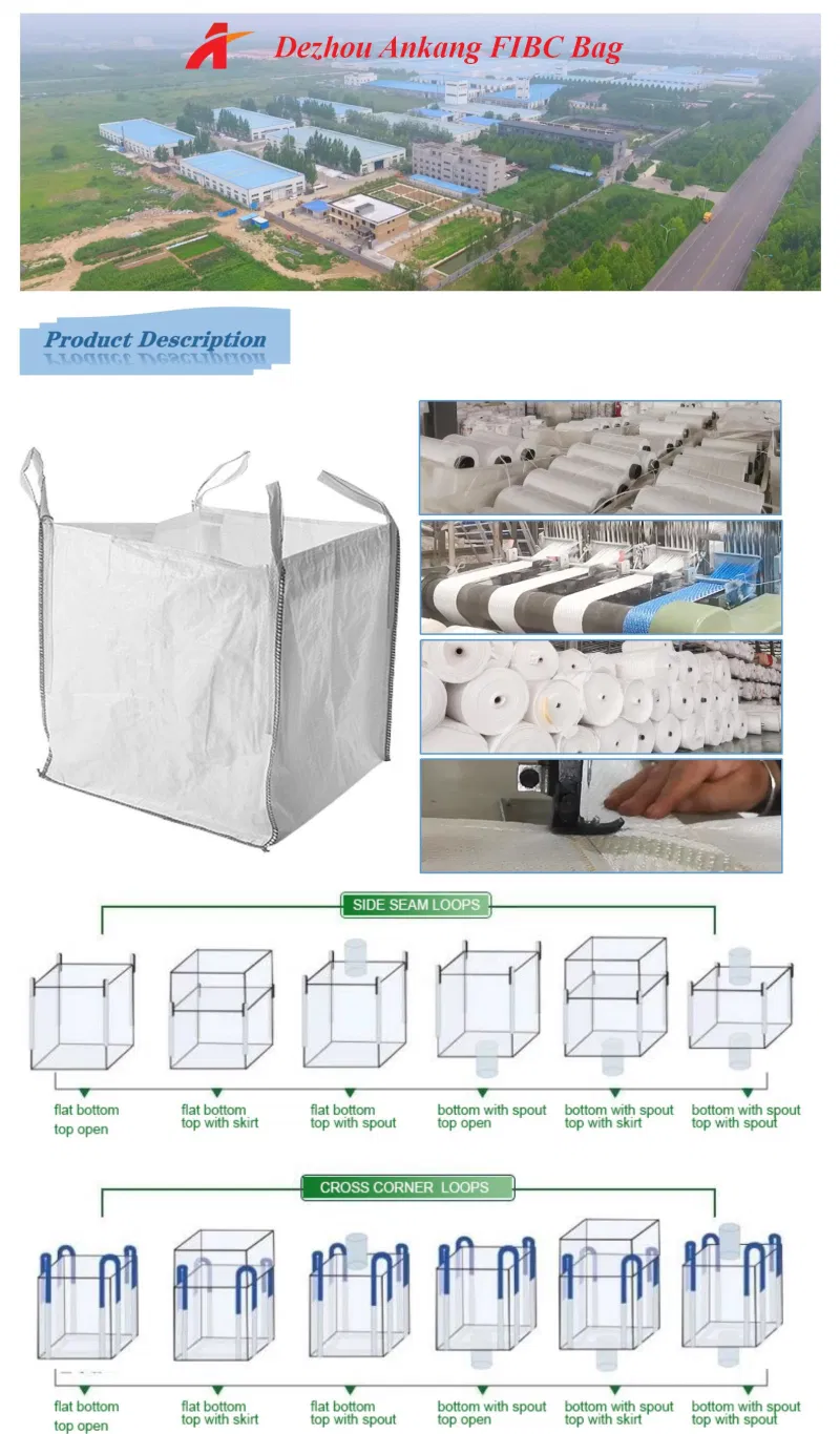 Plastic Waterproof Cement Bag Jumbo Size