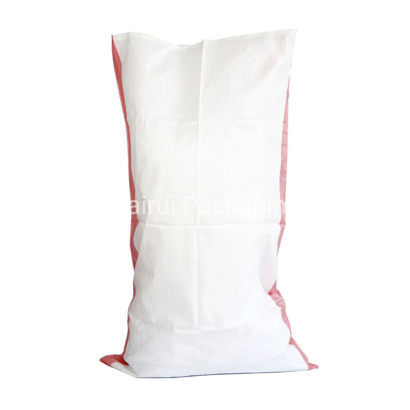 Wholesale PP Woven 50kg White Rice Bag