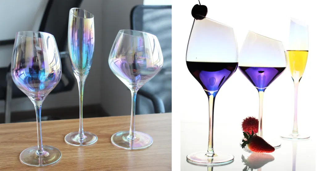 Classic Red & White Wine Set Glasses, Set of 4 for Bar Serveware