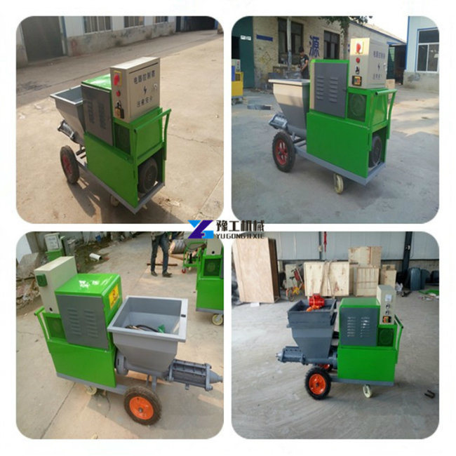 Wall Mortar Cement Spray Plaster Machine for Construction
