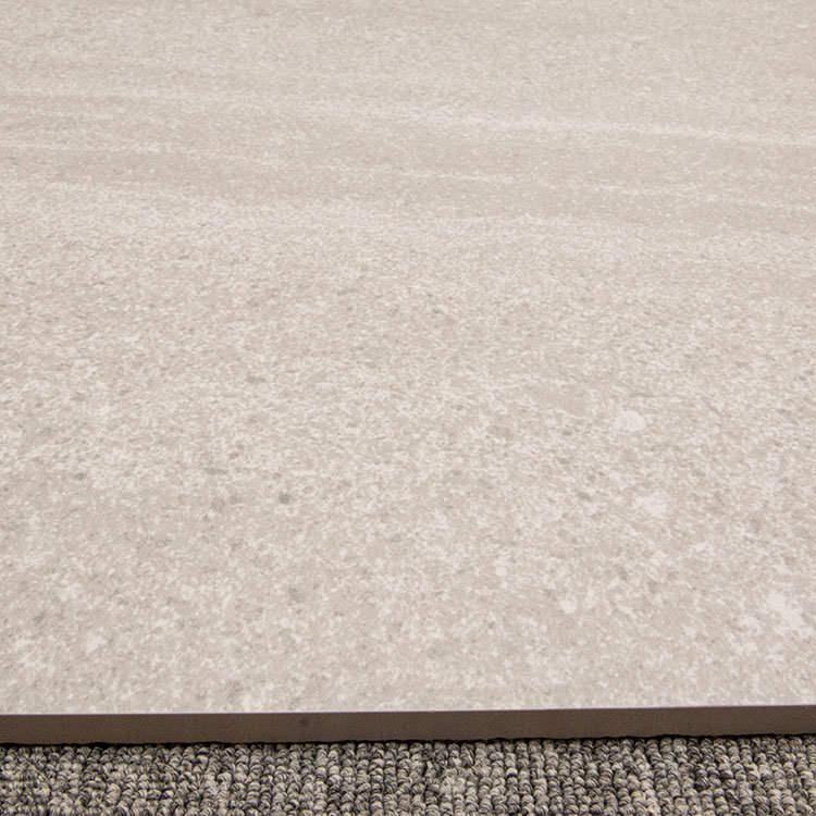 600X600 Rustic Tile White Colour DOT Cement Design R10 Anti-Slip