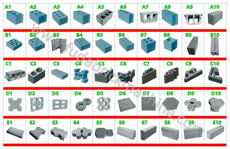 Qt4-24b White Cement Solid Concrete Block Making Machine for Brick Manufacturing Unit