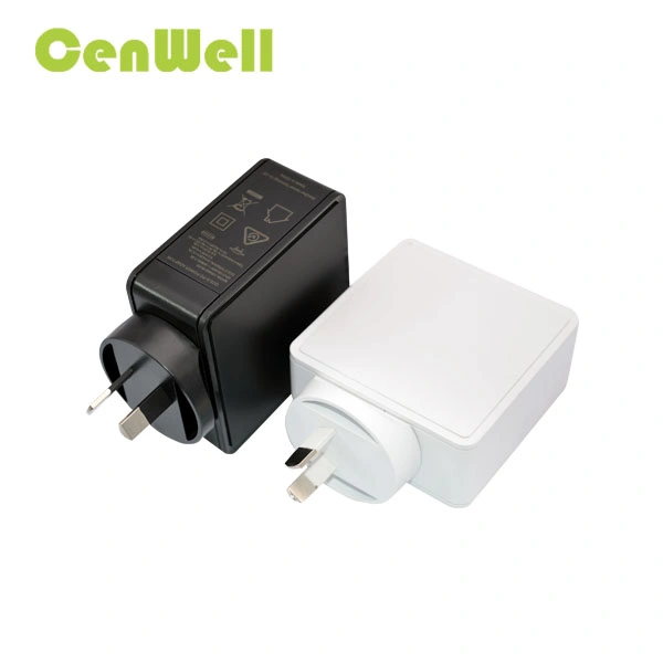 Black and White 12V1.5A Us Plug Power Quick Charger