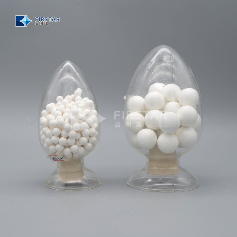 White Zirconia Milling Beads High Alumina Ceramics for Cement Plant