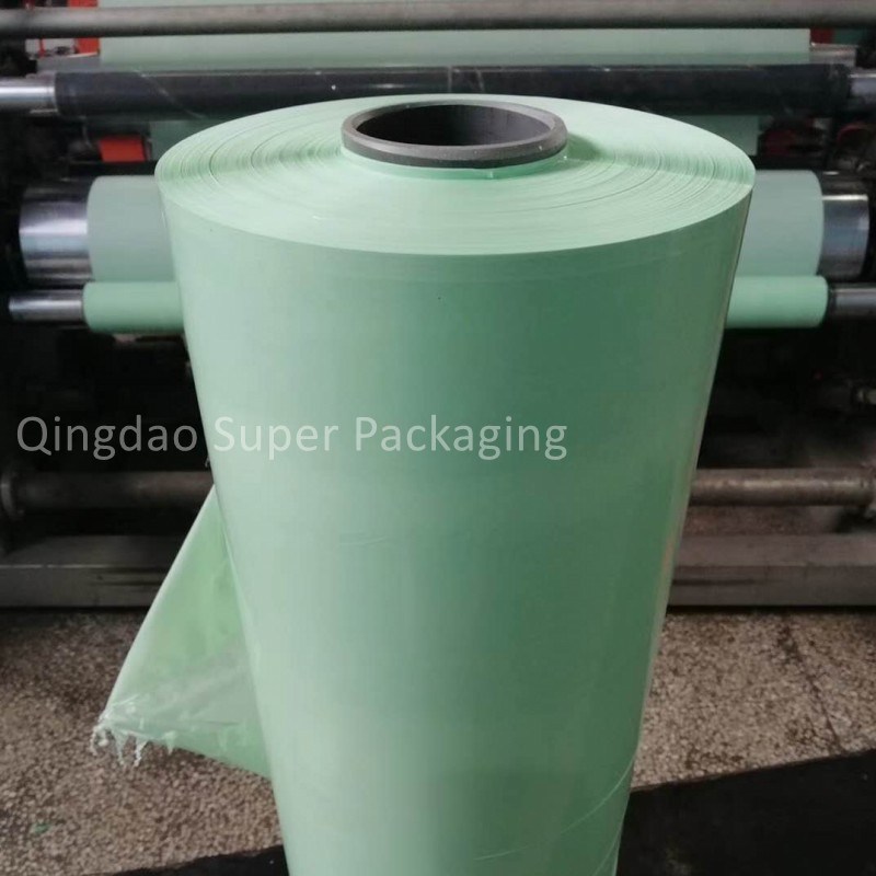 Hot Sell Green and White Silage Stretch Wrap Film