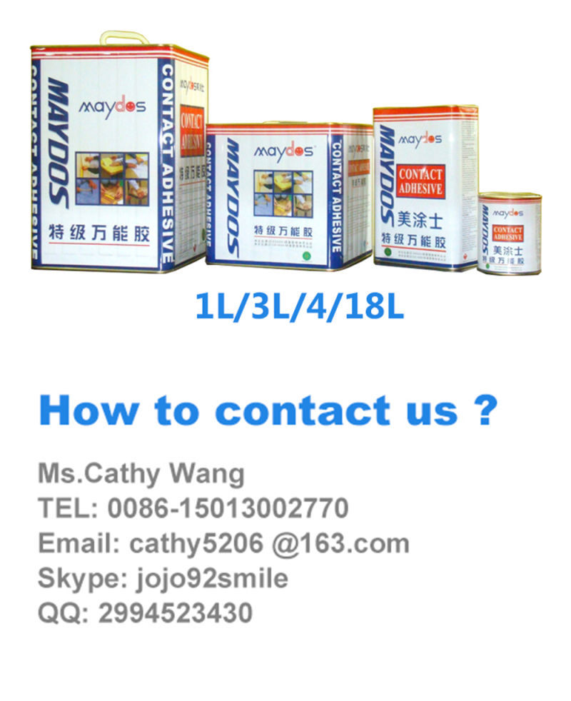 Maydos Environment Friendly Sbs Contact Cement Glue