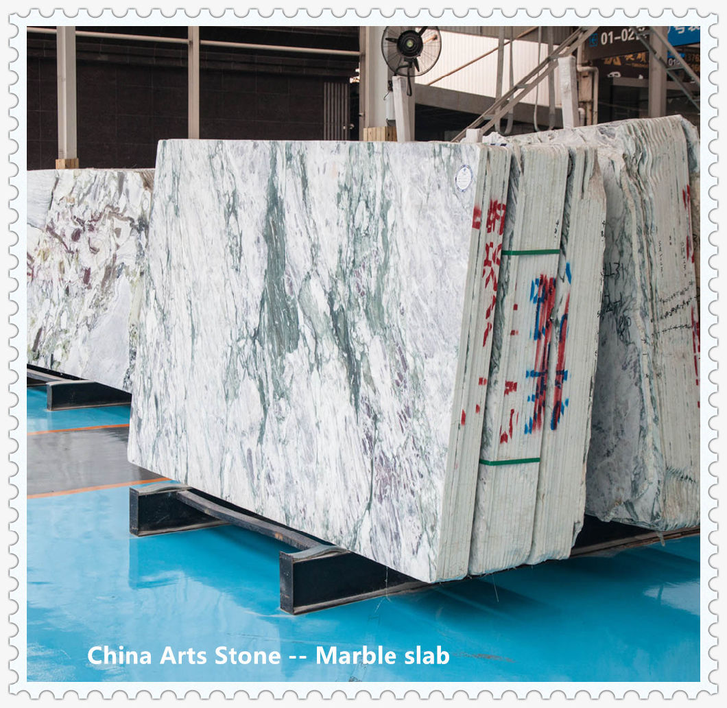 Carrara White Venate White Marble Slab for Countertop and Tile