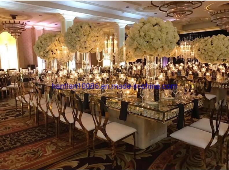 Latest New Design Durable Sofa White Wedding Banquet Dining Chairs