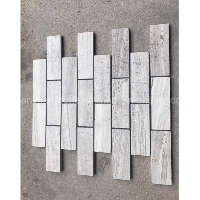 Carrara White Mosaic Decoration for Washroom Kitchen Bathroom