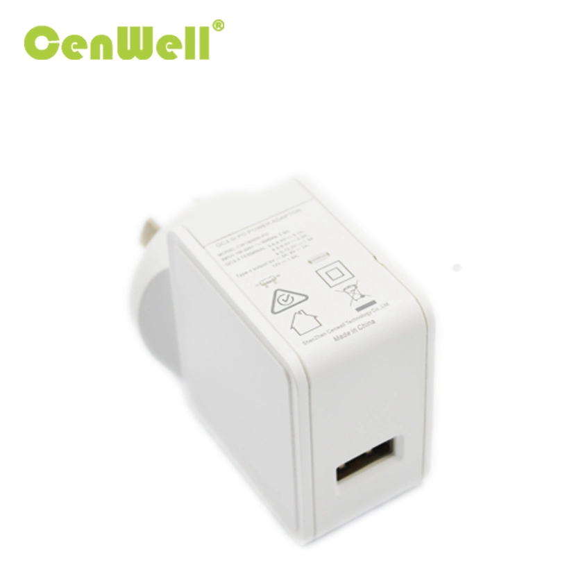 Pd Quick Charger 65W Power Supply Us Plug White Color