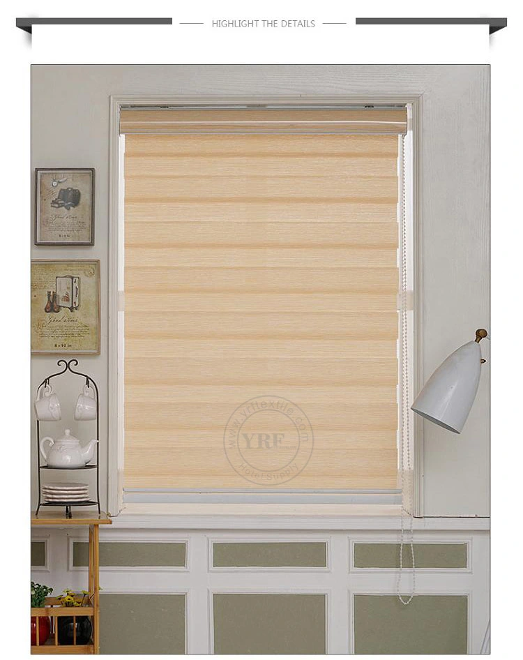Home Decorative and Sun Shading Use White Color Ready Soft Sheer Roller Blind