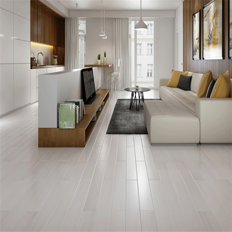 White High Gloss Top Star Lamniate Flooring