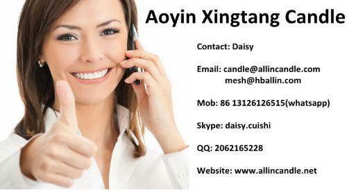 Professional White/Color Candles Manufacturer in China