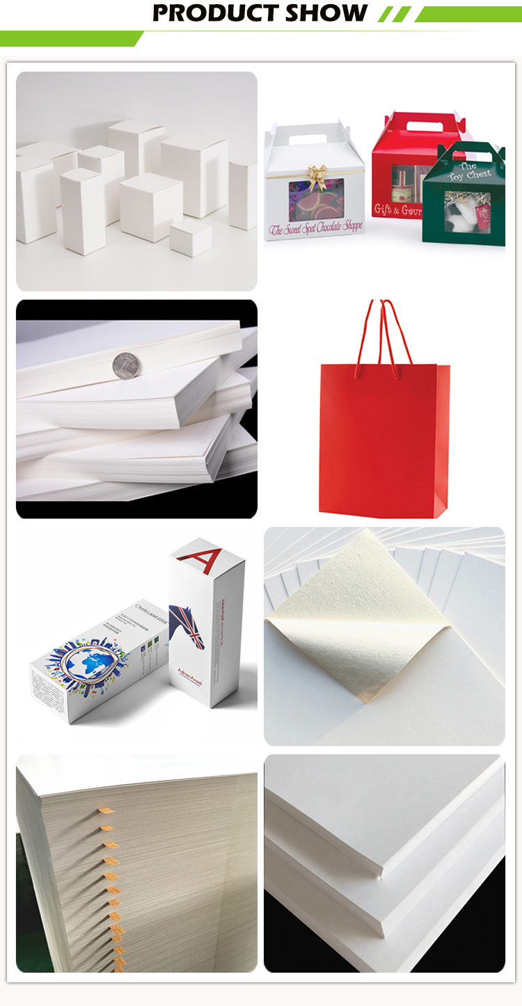 Super Whiteness Ningbo Ivory Board Paper/Fbb for Folding Boxes