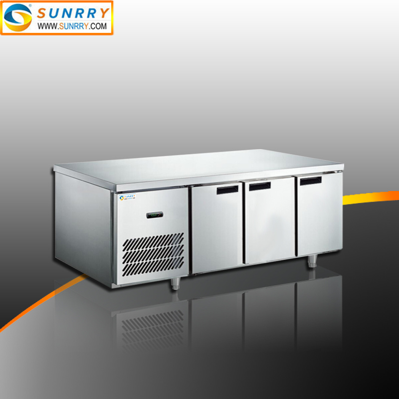 High Quality Chest Freezer Stainless Steel Under Counter Work Table