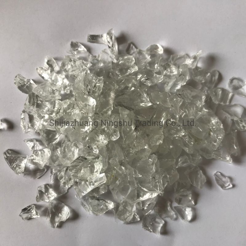 Recycled Crushed Clear Glass Aggregates Super White Glass Chips for Terrazzo