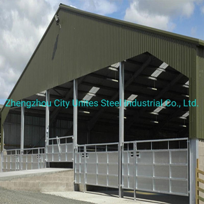 Pre Made Steel Fabricated Warehouse Ready Made Structural Building