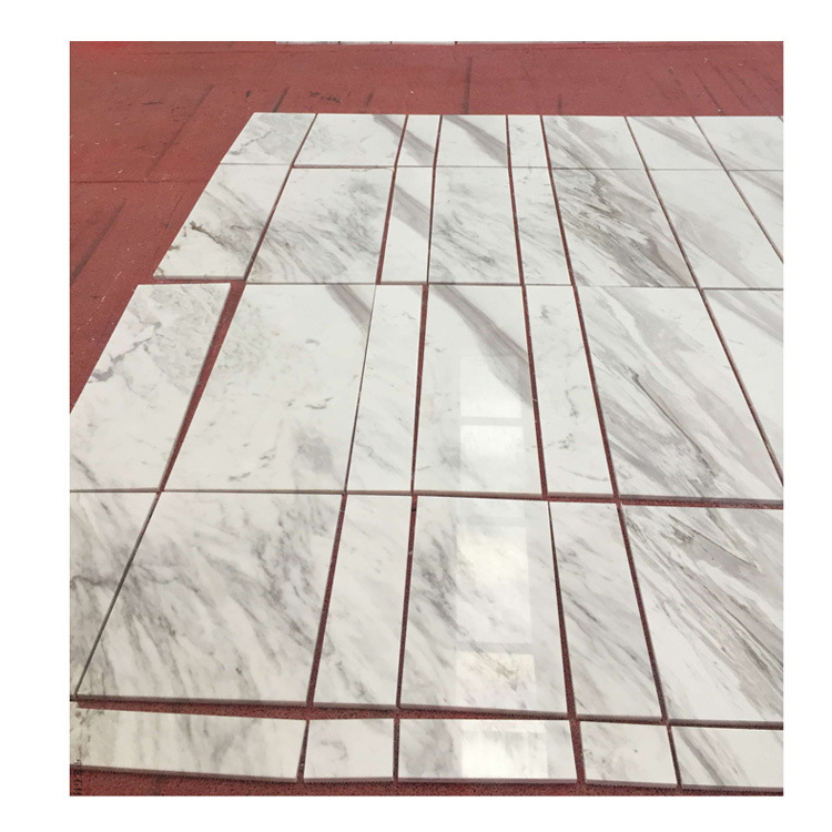 Marble Bathroom Decoration Wall Flooring Pattern Matched Greece White Volakas White Marble