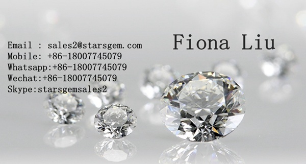 Clear White Oval Brilliant Cut Synthetic Moissanite for Rings