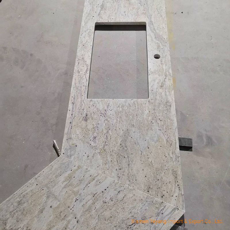 New Finished River White Granite Countertops for Kitchen/Project/Construction