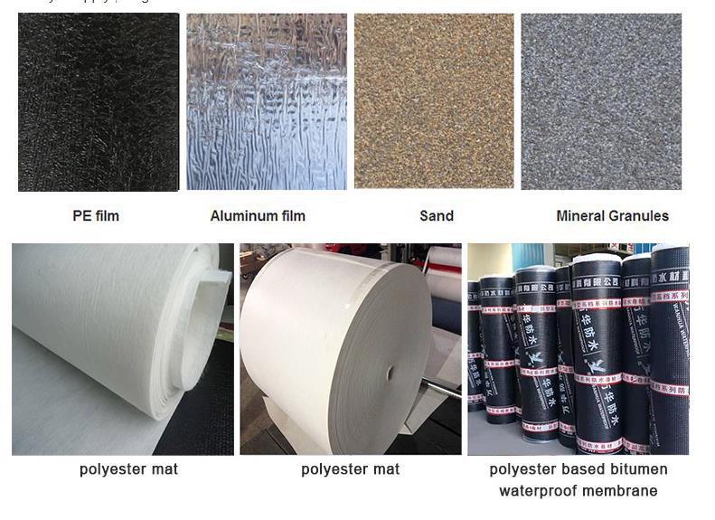 Polyester Reinforced Waterproofing Membrane for Cement Roof
